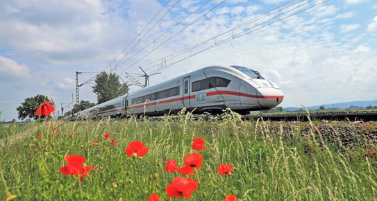 An- und Abreise mit der Bahn
