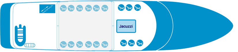 Deckplan  MS Mama Marija Sonnendeck
