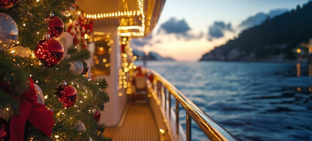 X-mas Party auf dem Rhein